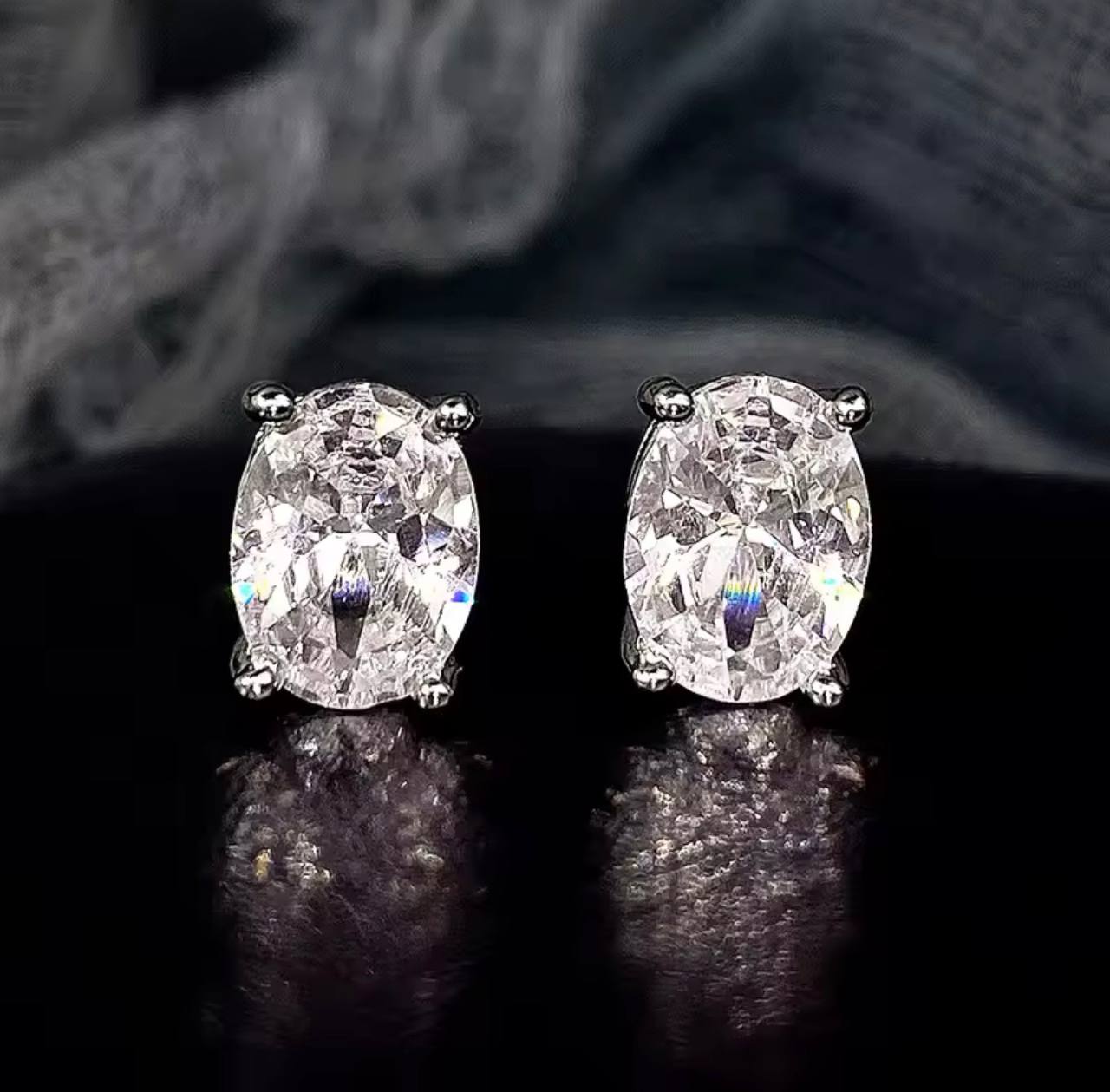 Boucles d'oreilles Kim - Argenté