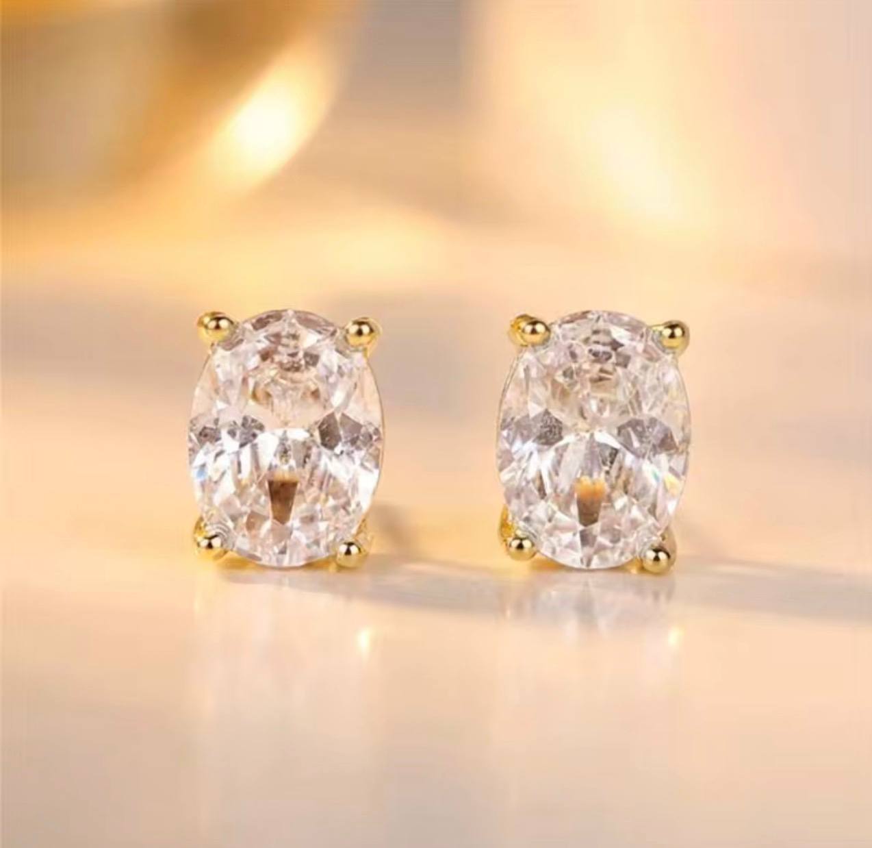 Boucles d'oreilles Kim - Doré
